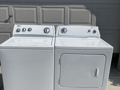 Washer and dryer