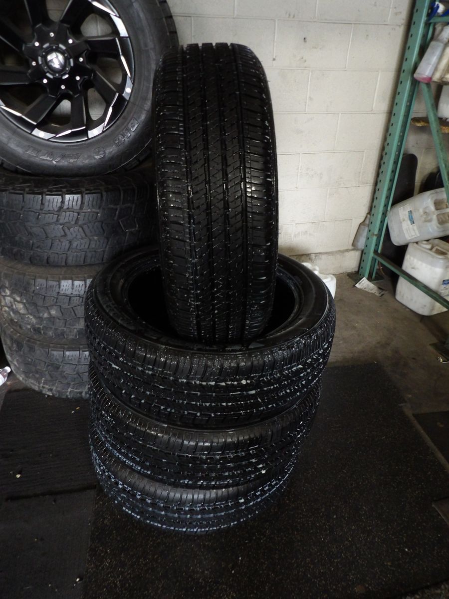 225/55R19 BRIDGESTONE ECOPIA HLL422 PLUS SET OF USED TIRES