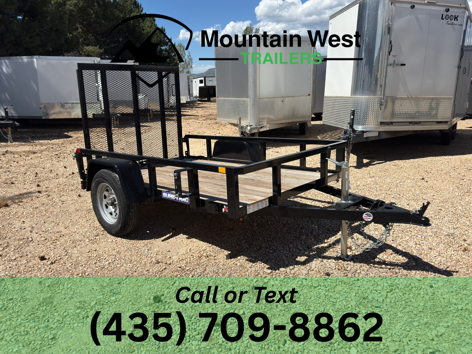 2026 Sure-Trac 5X8 Single Axle Utility
