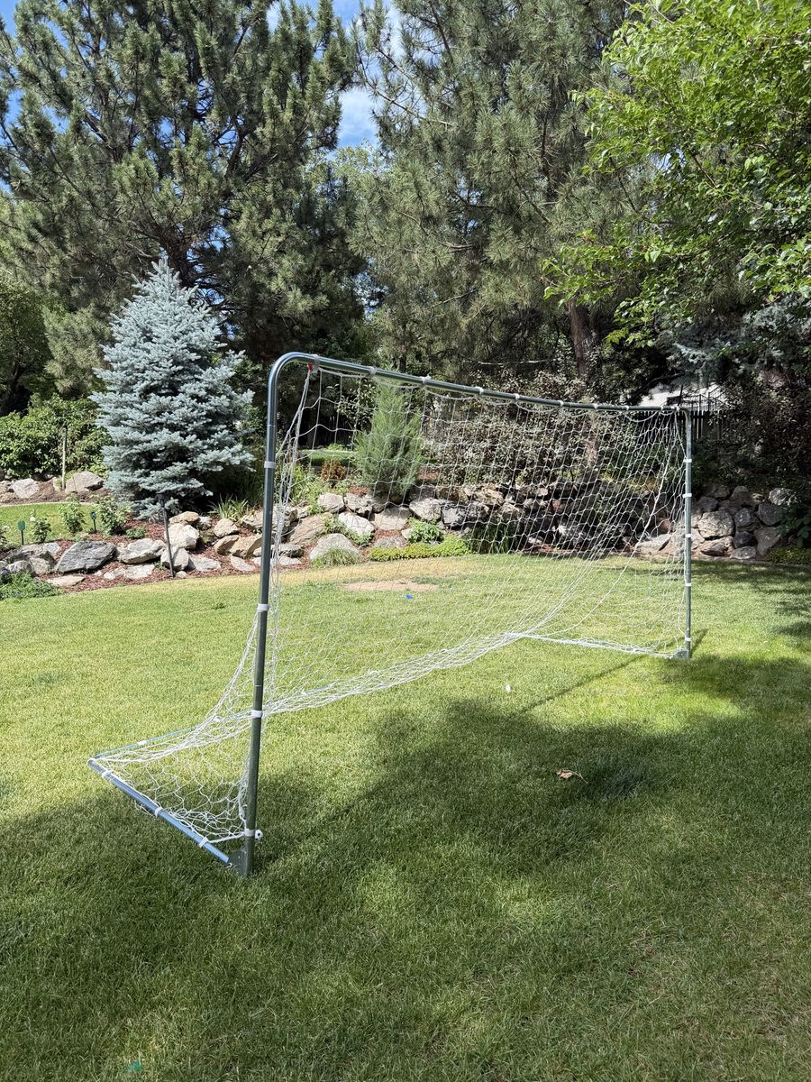 Huge soccer goal