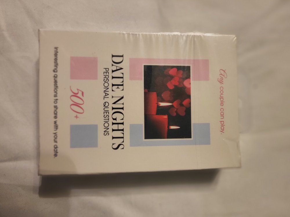 Date Nights Personal Questions Card Game - 500+ Questions for Couples