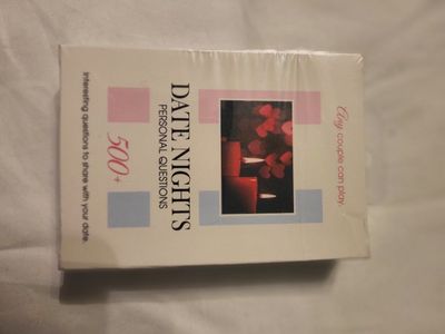 Date Nights Personal Questions Card Game - 500+ Questions for Couples
