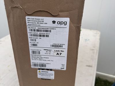 APG cash drawer 18”x16.7”