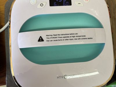 HTVRONT 10×10 heat press