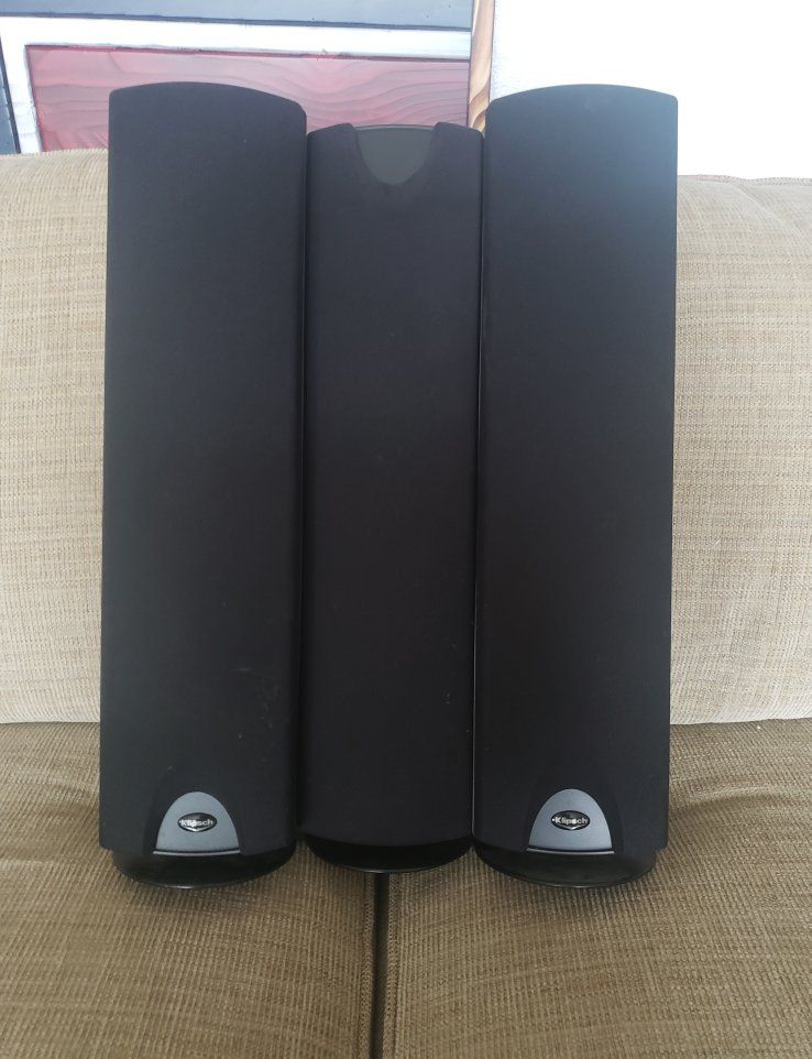 3 KLIPSCH SPEAKERS QUINTET SL 5 PK BLCK