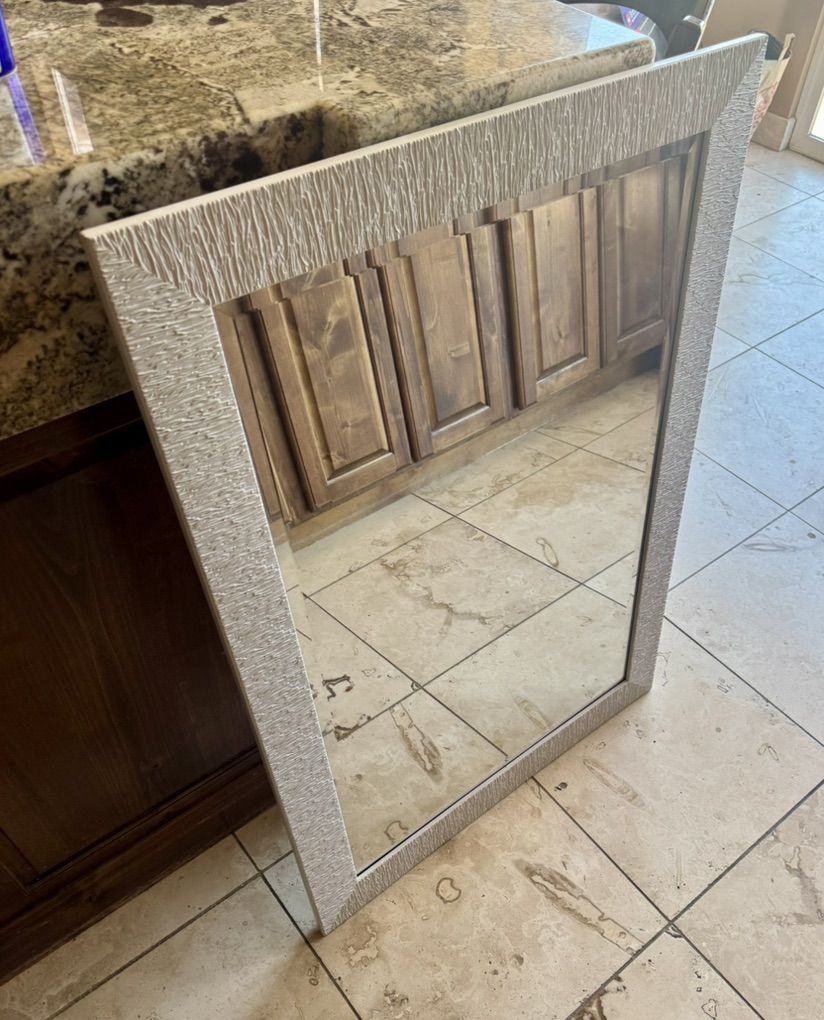 Gorgeous White Mirror