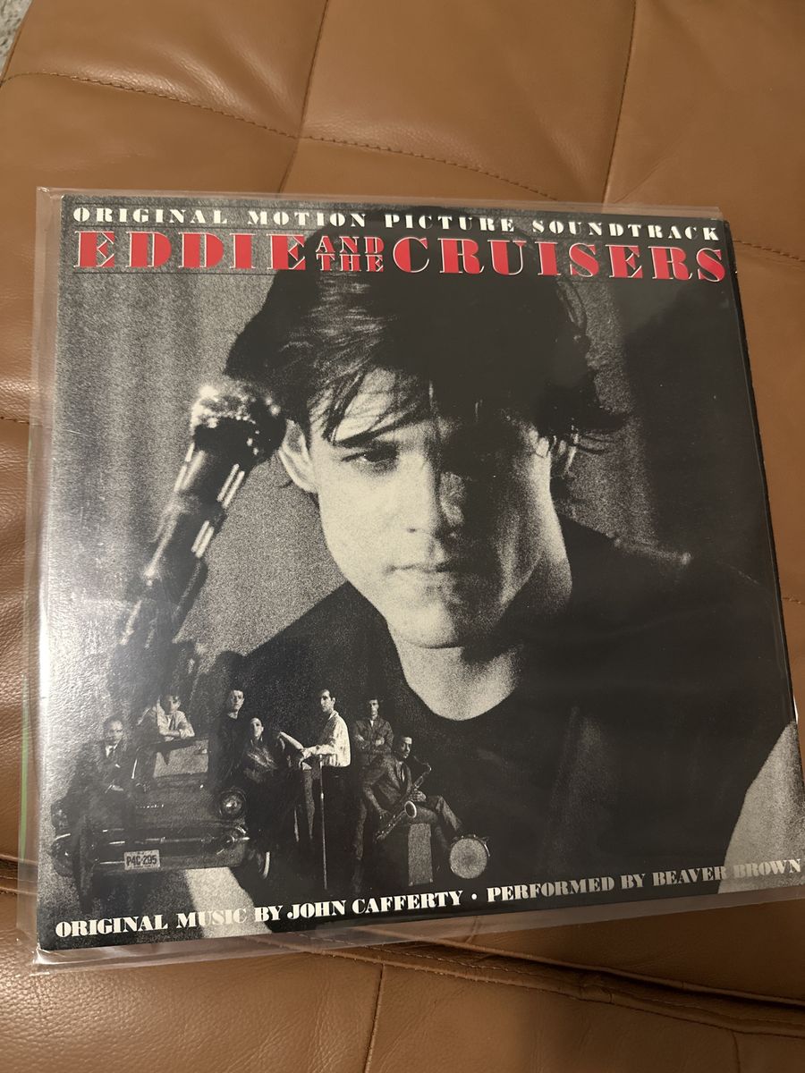 Eddie and the Cruisers Original Motion Picture Soundtrack Vinyl Record John Cafferty Beaver Brown
