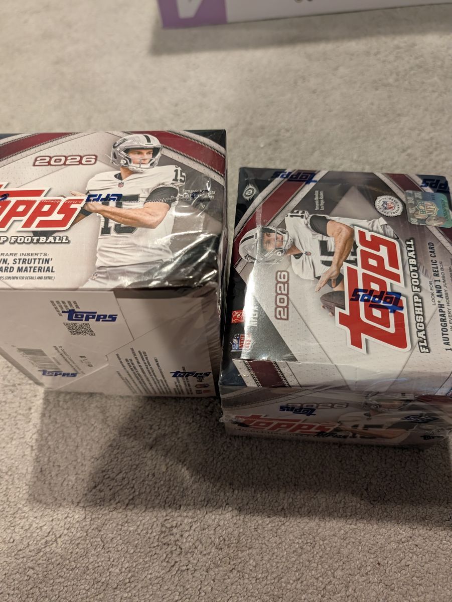 2026 Topps Flagship Football - Jumbo Box
