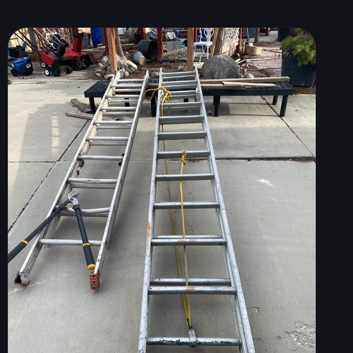 aluminum ladders