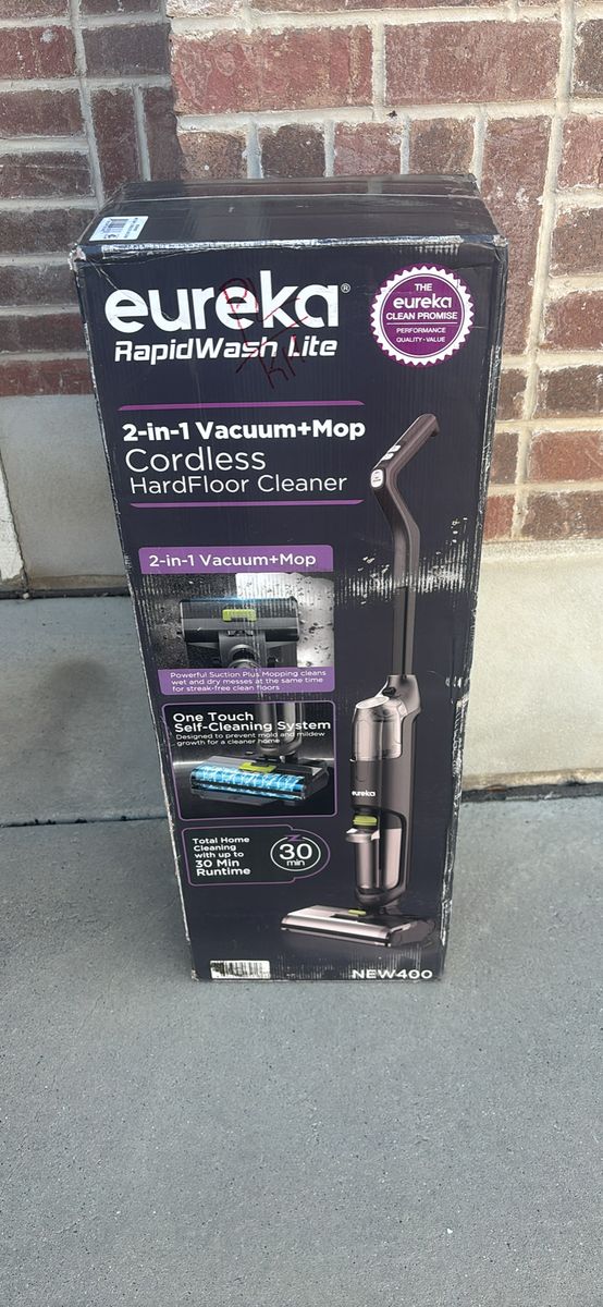 Eurekaw NEW400 RapidWash Lite Cordless 2-in-1 Vacu