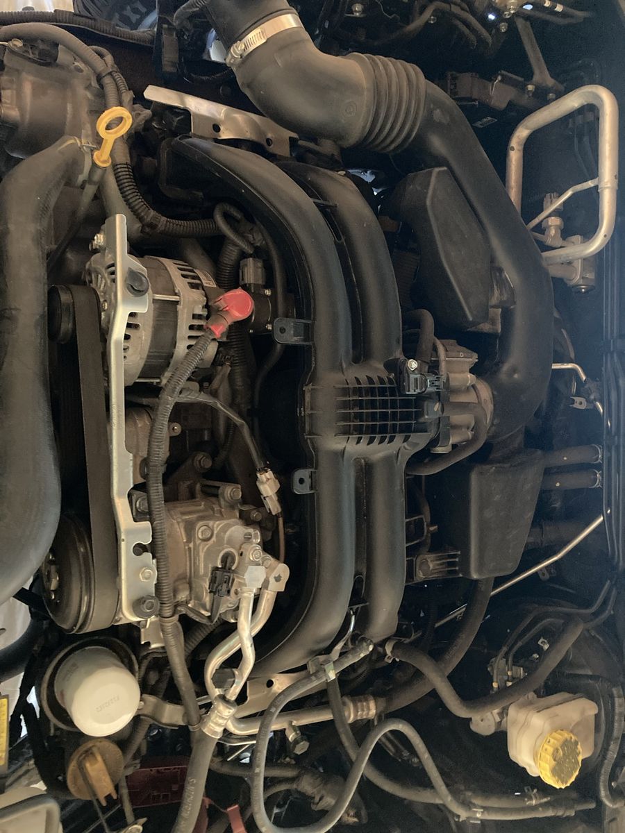 Parting Out Subaru Vehicle - Engine Bay and Interior Parts