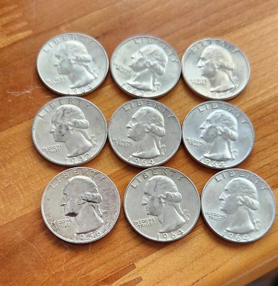 1964 WASHINGTON QUARTER TONER!