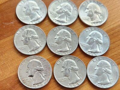 1964 WASHINGTON QUARTER TONER!