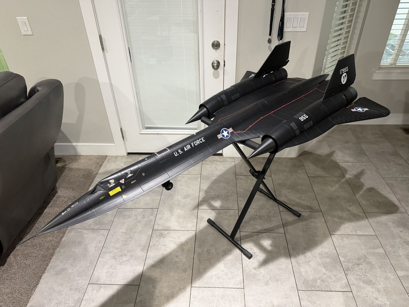 Freewing SR-71 twin 70mm