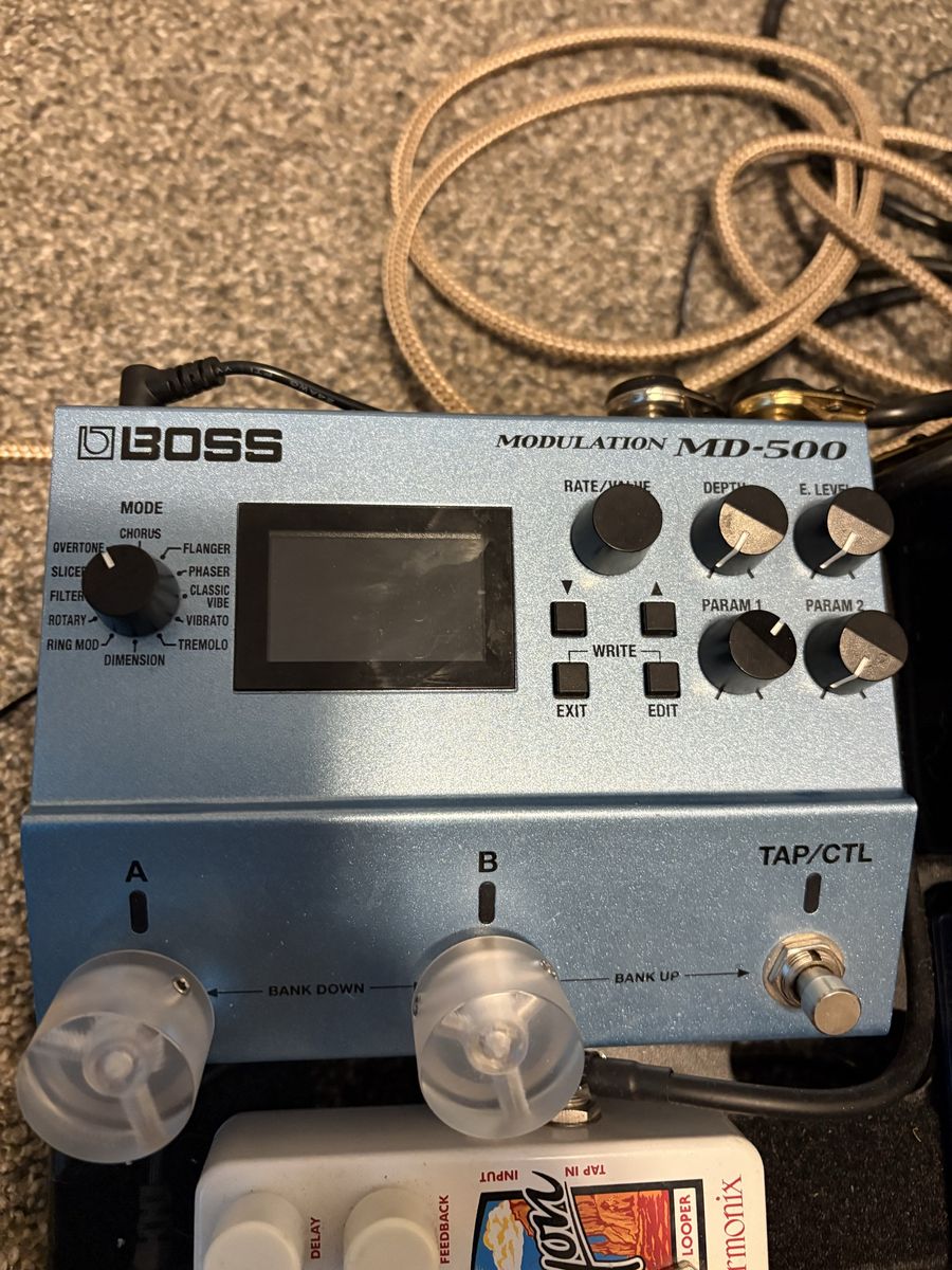 BOSS MD-500 Modulation Multi-Effects Pedal with 12 Modes and Stereo