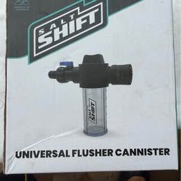 Salt Shift Universal Flusher Cannister