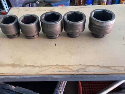 PROTO 1" drive impact sockets