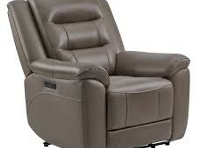 Mason Leather Power Recliner with Power Headrest 1645972 #106459