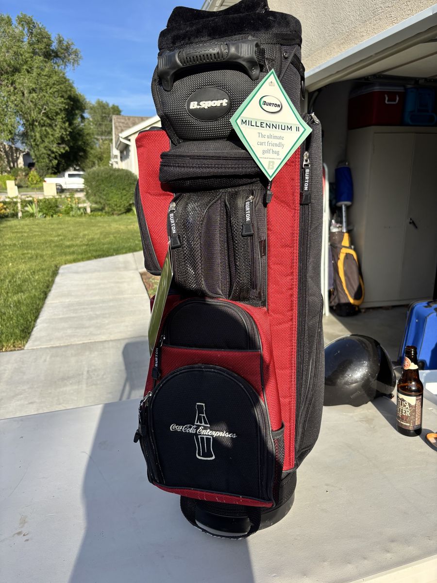 Burton Millennium II Coca Cola golf bag