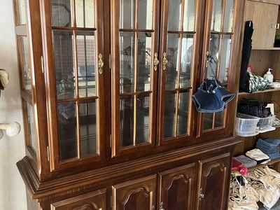 Gorgeous cherry wood cabinet