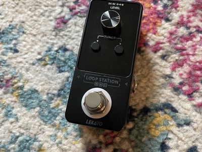 Loop Station Lekato Looper pedal
