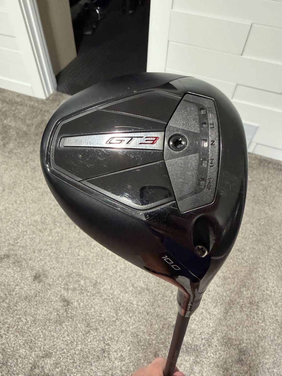 Titleist GT3 10° driver, stiff shaft