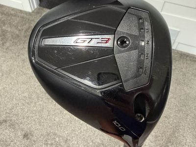Titleist GT3 10° driver, stiff shaft