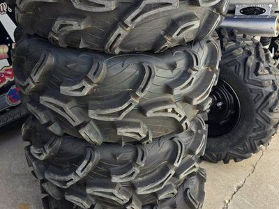 27x10r14 maxxis zilla atv tires new