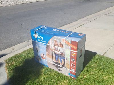 LifeSpan Unity Bike Desk - New in Box - Exercise Bike with Integrated Desk