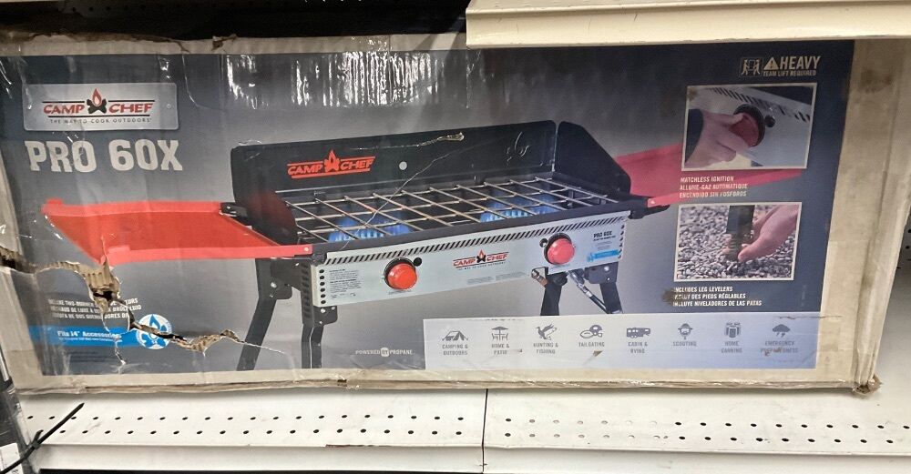 CAMP CHEF PRO 60X DELUXE CAMPING STOVE