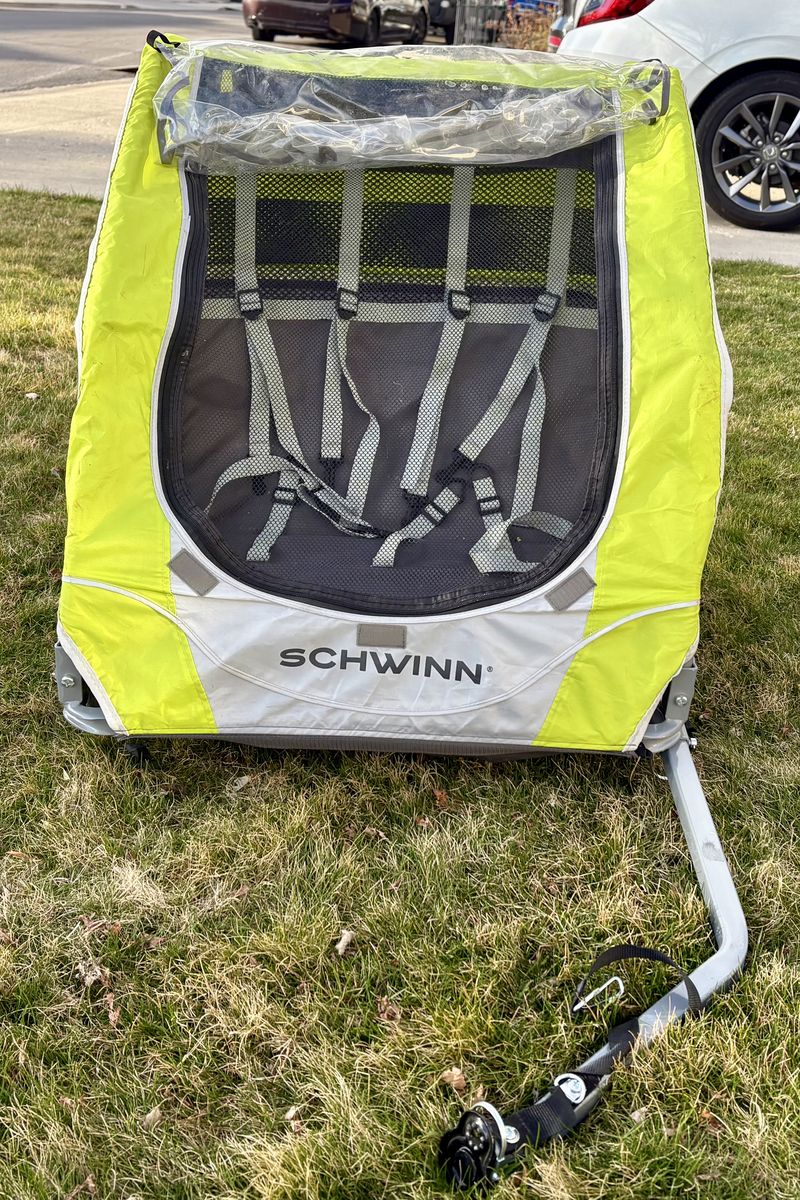 Bike Trailer For Up To 2 Kids