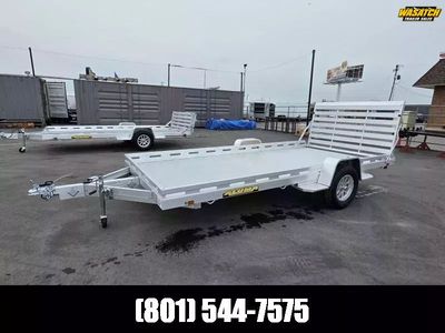 2026 Aluma 8014 TG with Brake (7X14) Utility Trail