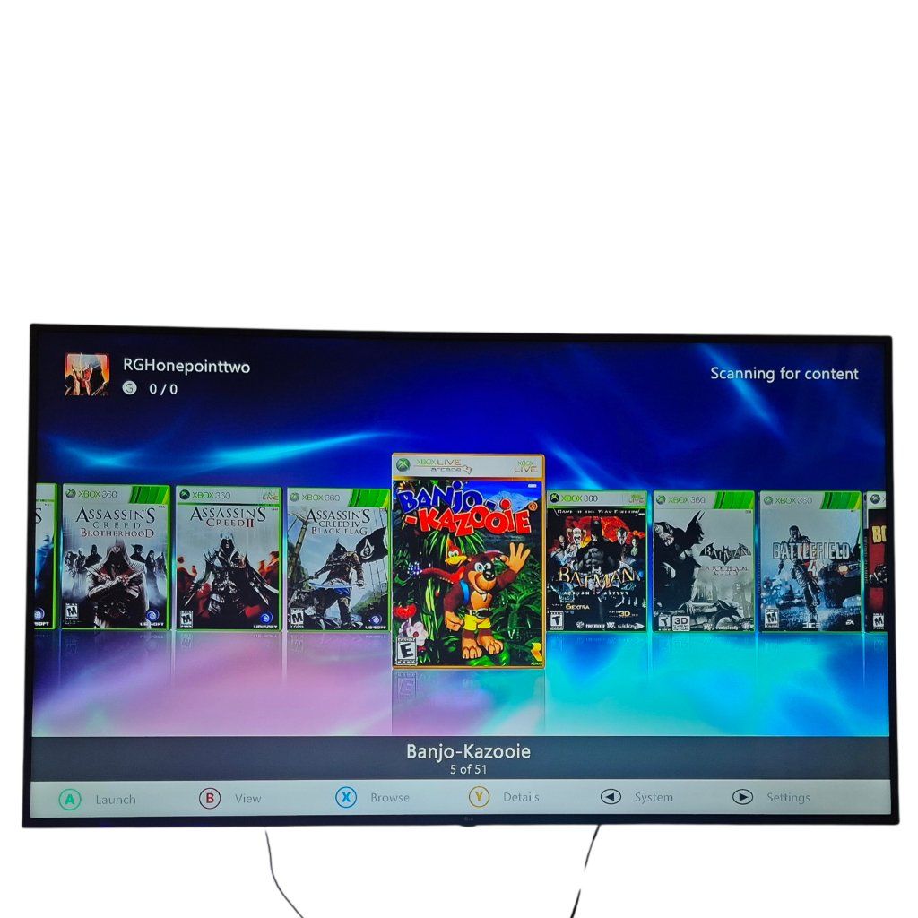 Gears of War xbox 360, rgh 1.2, pre modded gaming console, xbox 360 bundle, pre loaded hdd, emulator/ og xbox compatible