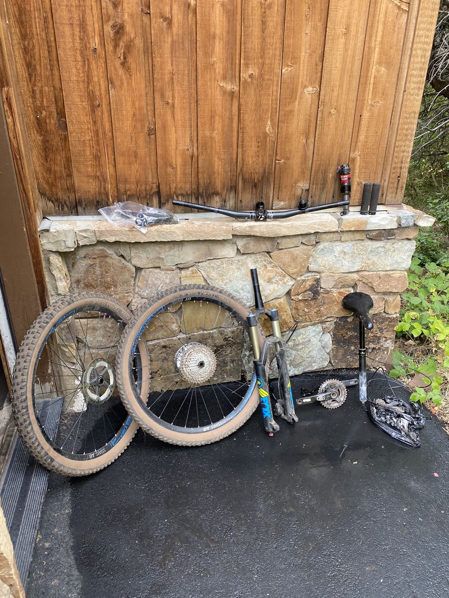 Used trek Remedy 27.5 bike components
