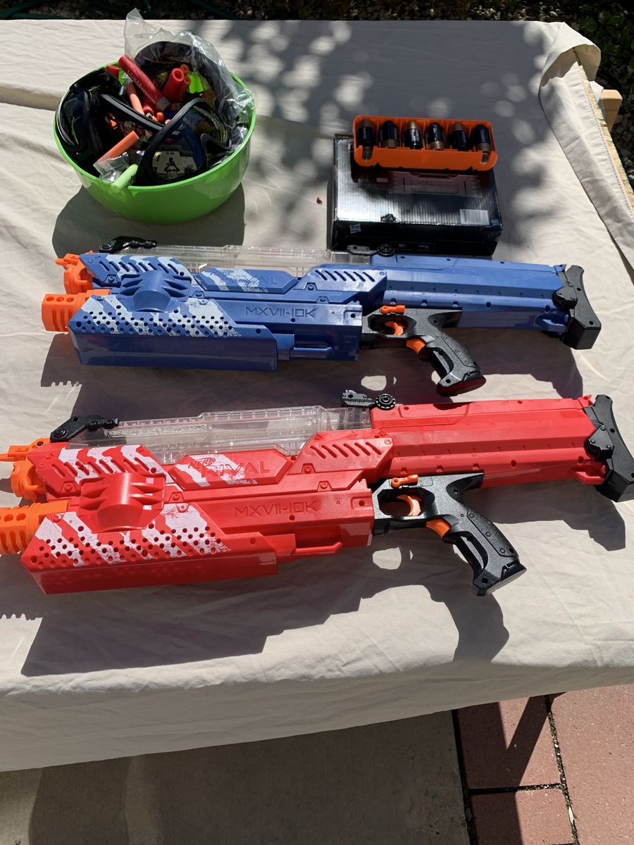 Two Nerf Nemesis Rival