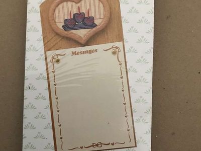 Cross-Stitch Notations Kit Candle/Heart, Unopened or Learn a Craft Hang In There or Thank God For Dirty Dishes Cross Stitch
