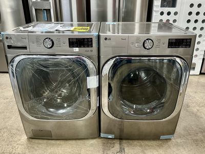 LG MEGA CAPACITY WASHER AND DRYER SET