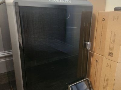 LIKE NEW Creality K1C 3D Printer, Space Pi Dryer, and Filament!