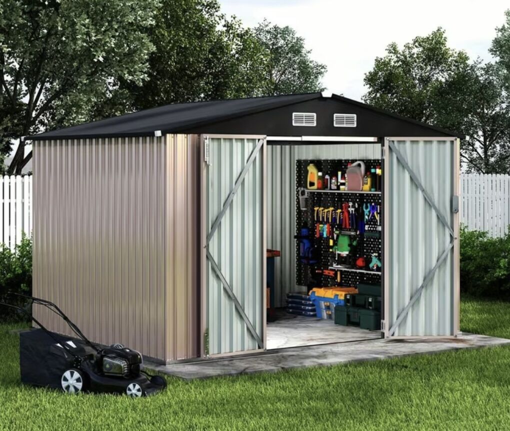 8 x 10 Shed New in Box Brown $350 Firm