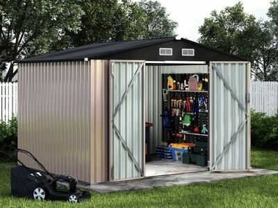 8 x 10 Shed New in Box Brown $350 Firm