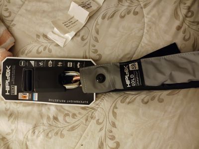 New HipLok Gold SuperBright Wearable Bike Chain