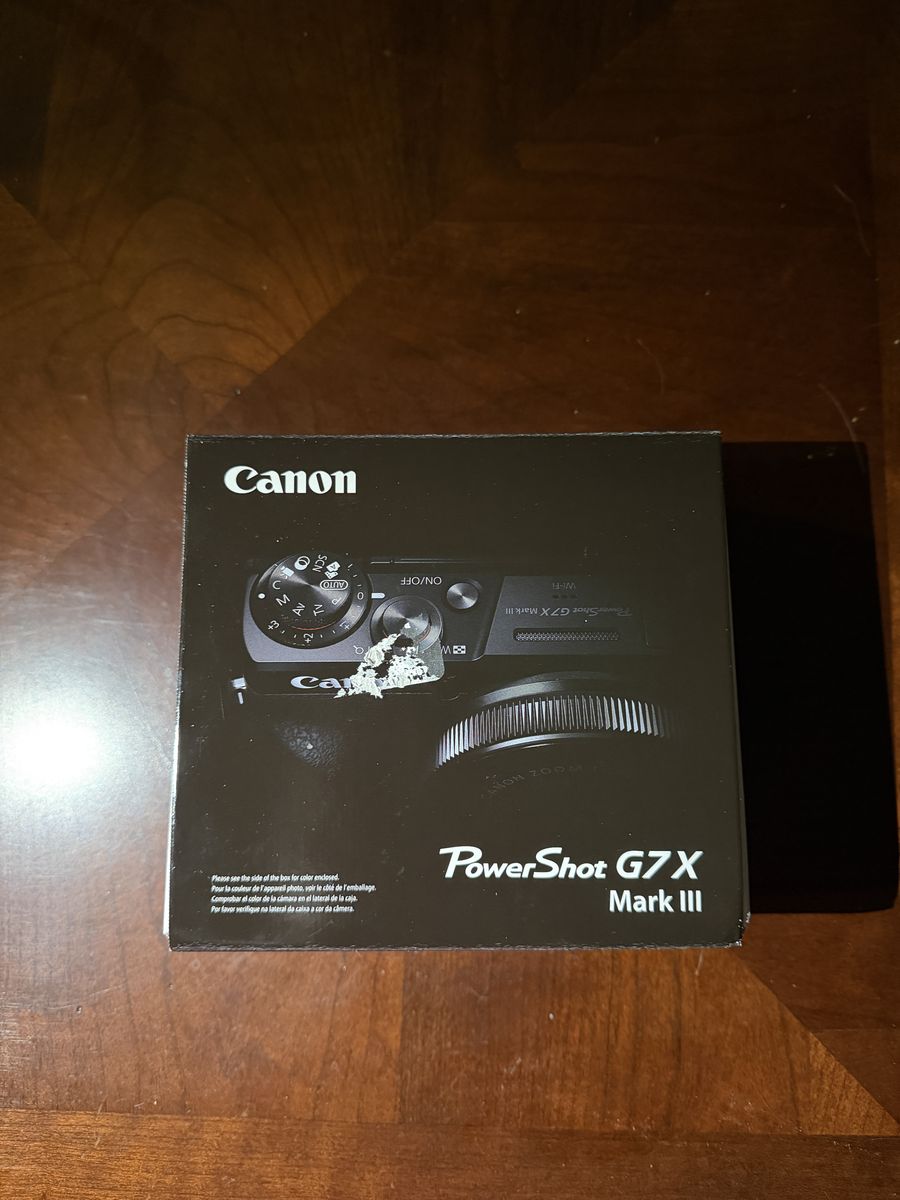 Canon Powershot G7X Mark III (Silver)