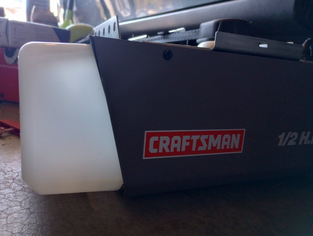 craftsman belt driven garage door opener