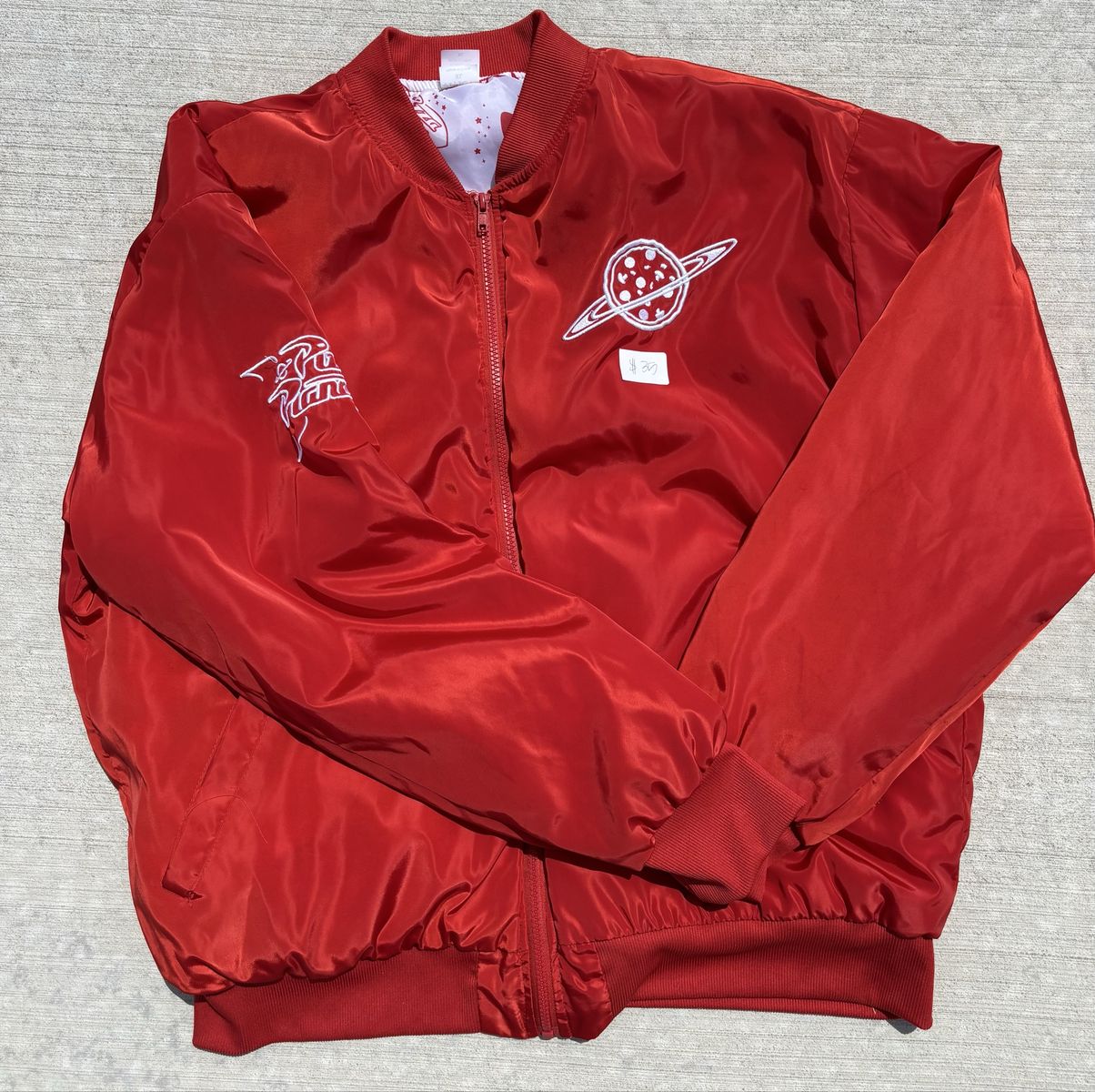 Toy Story Pizza Planet Bomber Jacket - Size XL