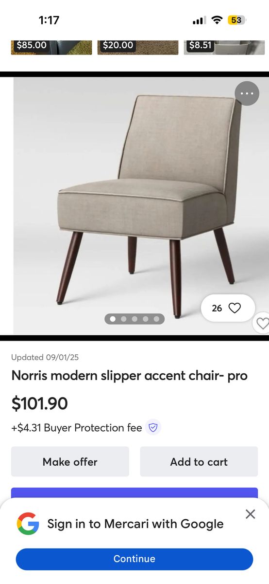 Modern Accent Chair