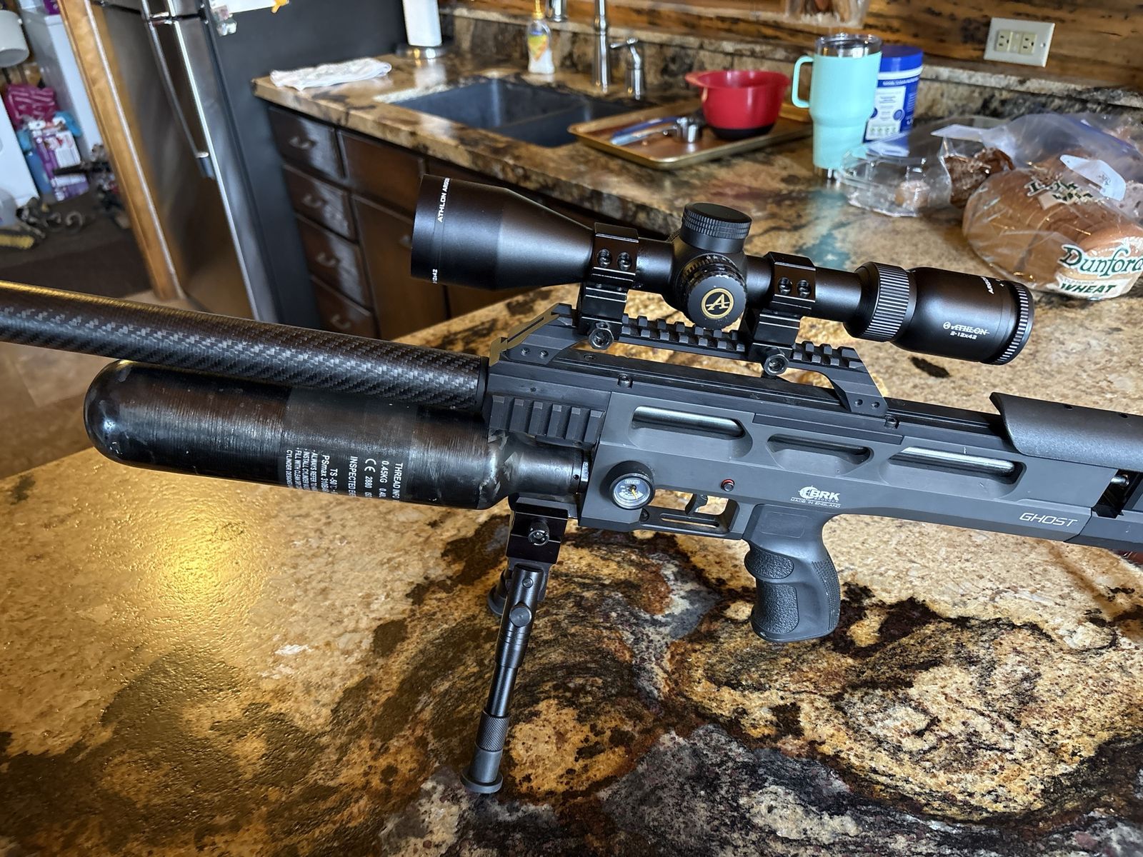 BRK Ghost PCP Air Rifle .22 caliber 