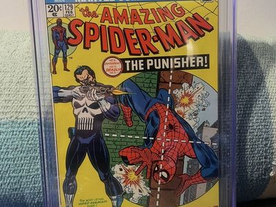 AMAZING SPIDER MAN! #129 - CGC 9.6 White Pages - 1st Punisher (1974 Marvel Comics Grail) - Beautiful Color - Museum Quality!