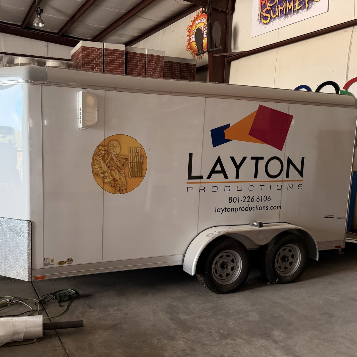 22ft Wells Cargo enclosed utility trailer