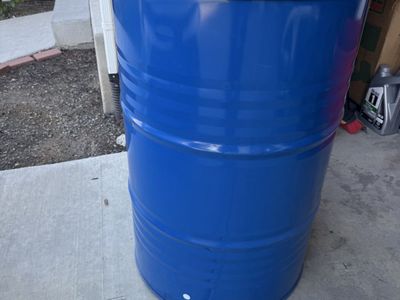 Empty 200 Litre Metal Barrel