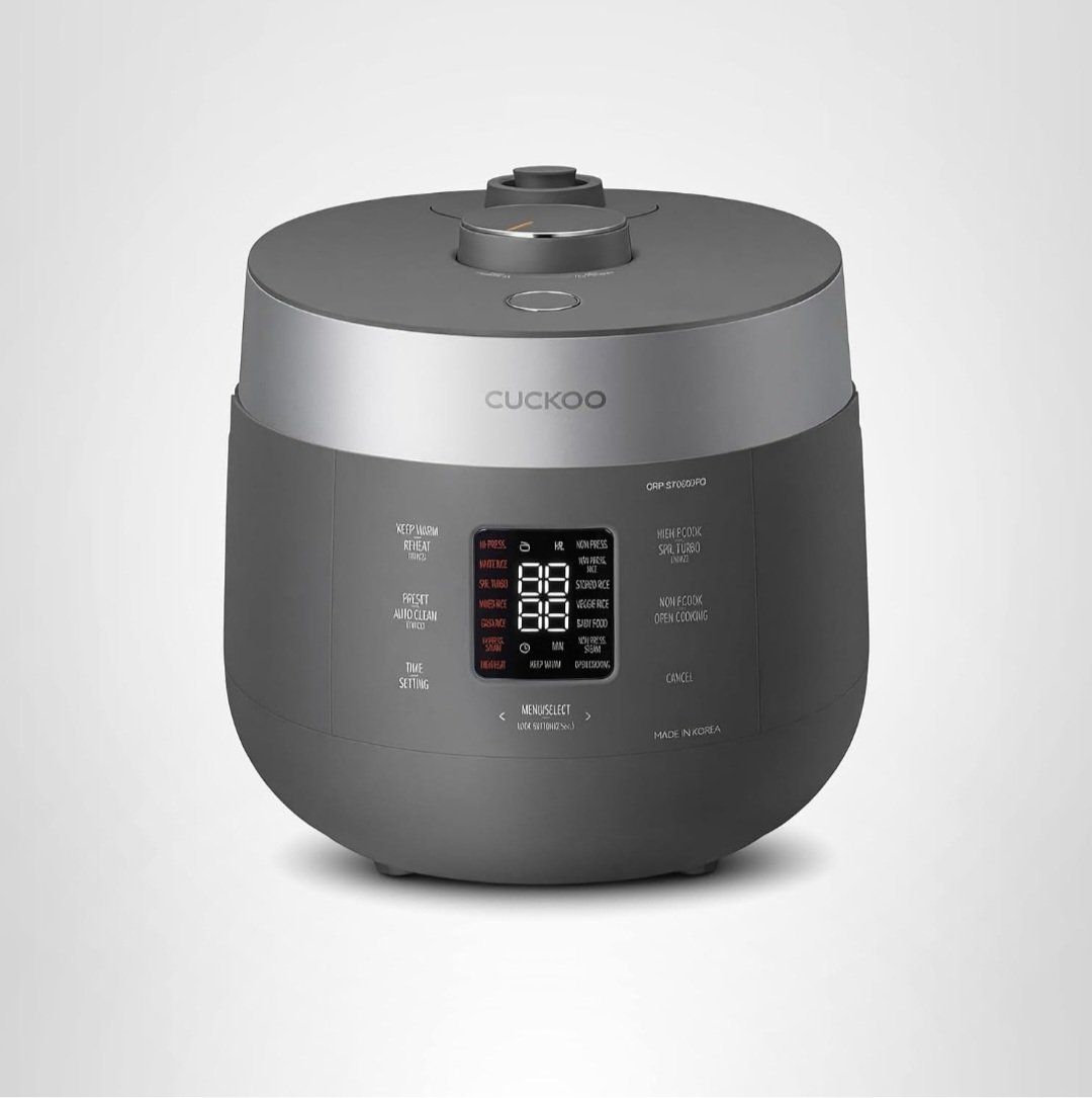 New Cuckoo 6-Cup Twin Pressure Rice Cooker